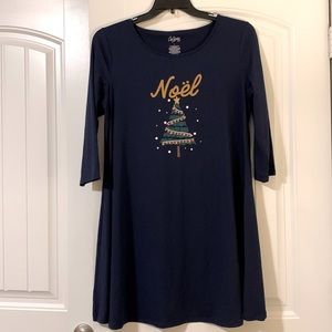 Christmas Noel dress Large